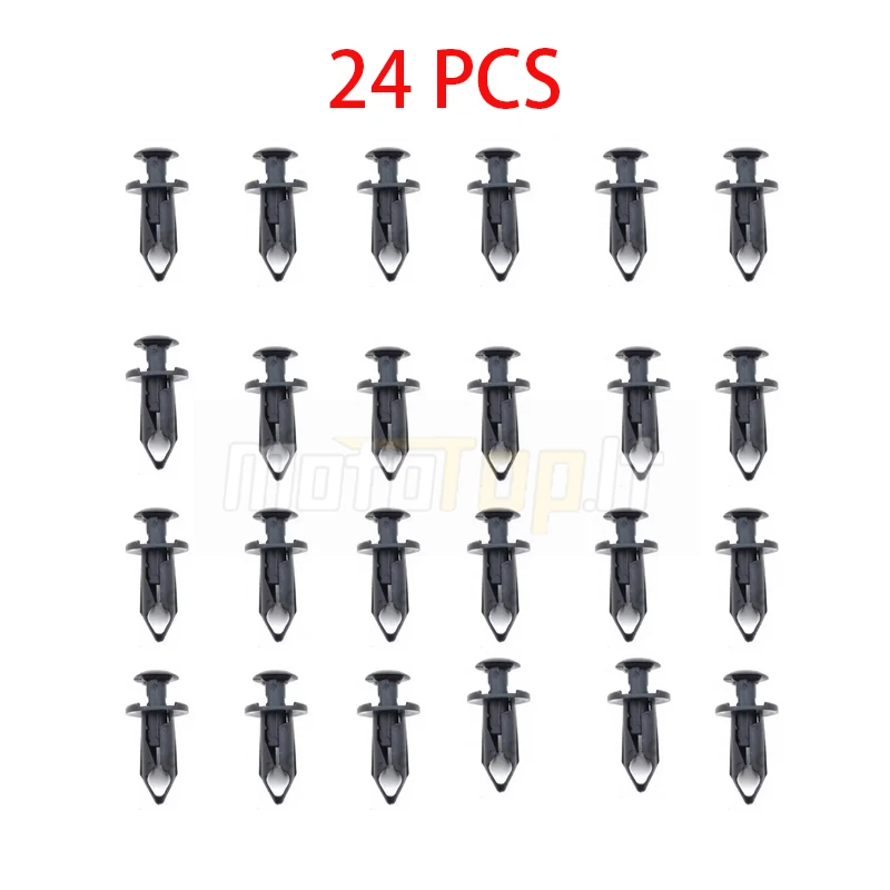 24PCS Plastic piston For Odes Patchcross 650 850 1000 1000 MUD PRO QUAD PARTS PLASTIC CLIPS 10410190000