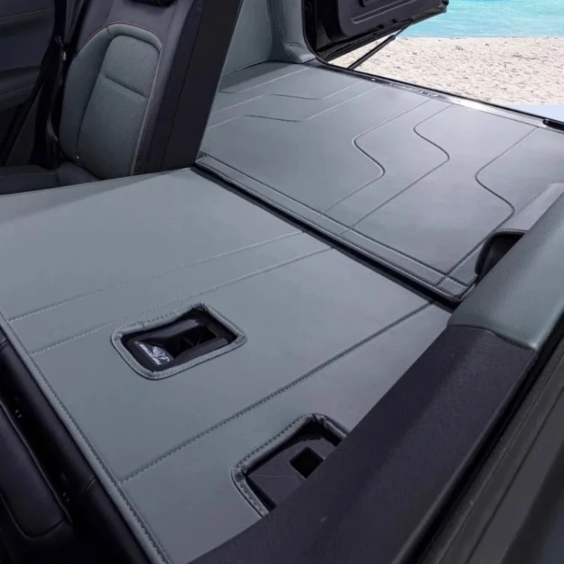 

Для Chery iCAR 03 JAECOO 6 J6 2024 2025 задние коврики для багажника, водонепроницаемые, полностью объемные, защитные коврики для спинки сиденья, аксессуар