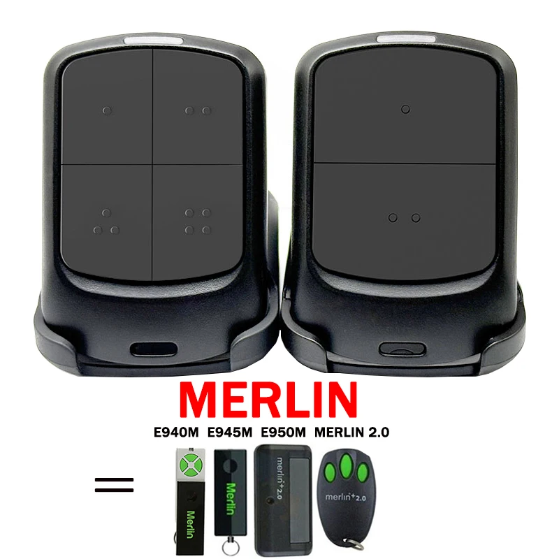 

MAERLIN E940M E945M E950M MERLIN 2.0 Garage Door Remote Starter Handheld Transmitter