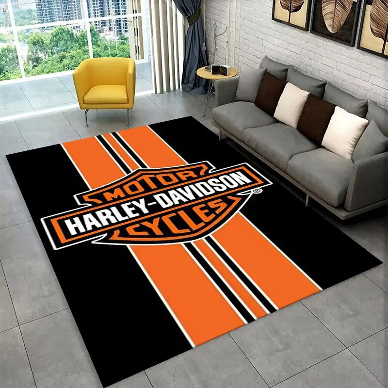 Retro H-Harleys Racing Moto No - Kids Outdoor Flooring recension och pris
