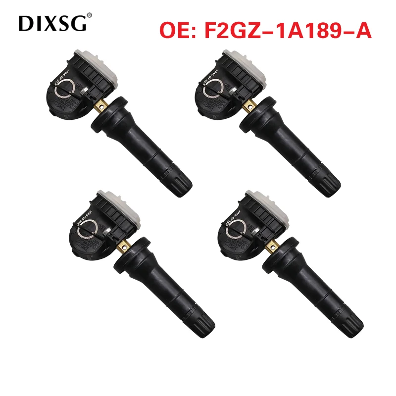 4Pcs TPMS Tire Pressure Monitor Sensor F2GZ-1A189-A For Ford Ecosport Edge Explorer F-150 Mustang F2GZ1A189A  F2GT-1A189-AB