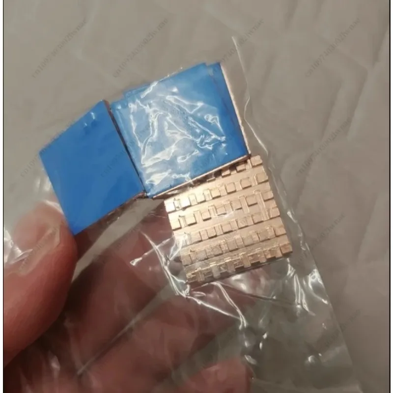 5pcs Electronic Chip Radiator, 25 * 3 * 25MM, Pure Copper High-quality Main Board Graphics Card Heat Sink
