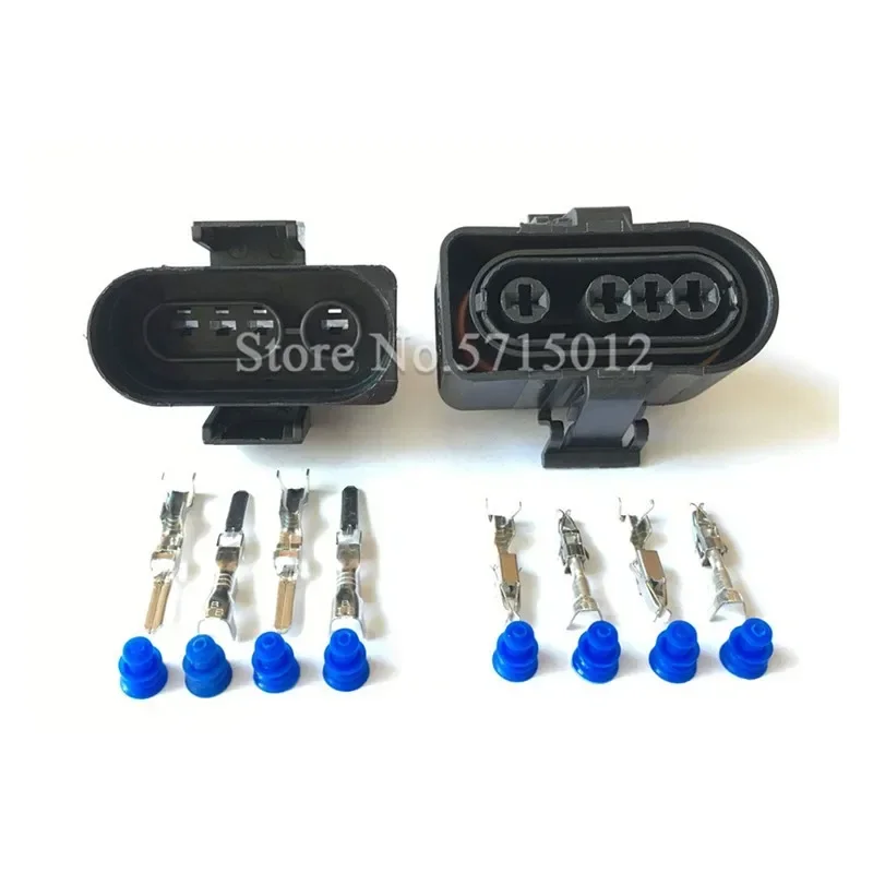 

4 Hole Waterproof Electrical Wiring Connector Car O2 Oxygen Sensor Plug Sealed For VW Audi 3A0973334 3A0973304