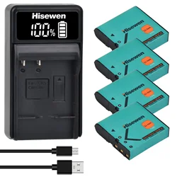 NP-40 NP40 CNP-40 Battery+LED USB Charger For Casio Exilim EX-Z600 EX-Z750 Z1000 Z1050 Z1080 FC100 FC150 P505 P600 P700 Camera