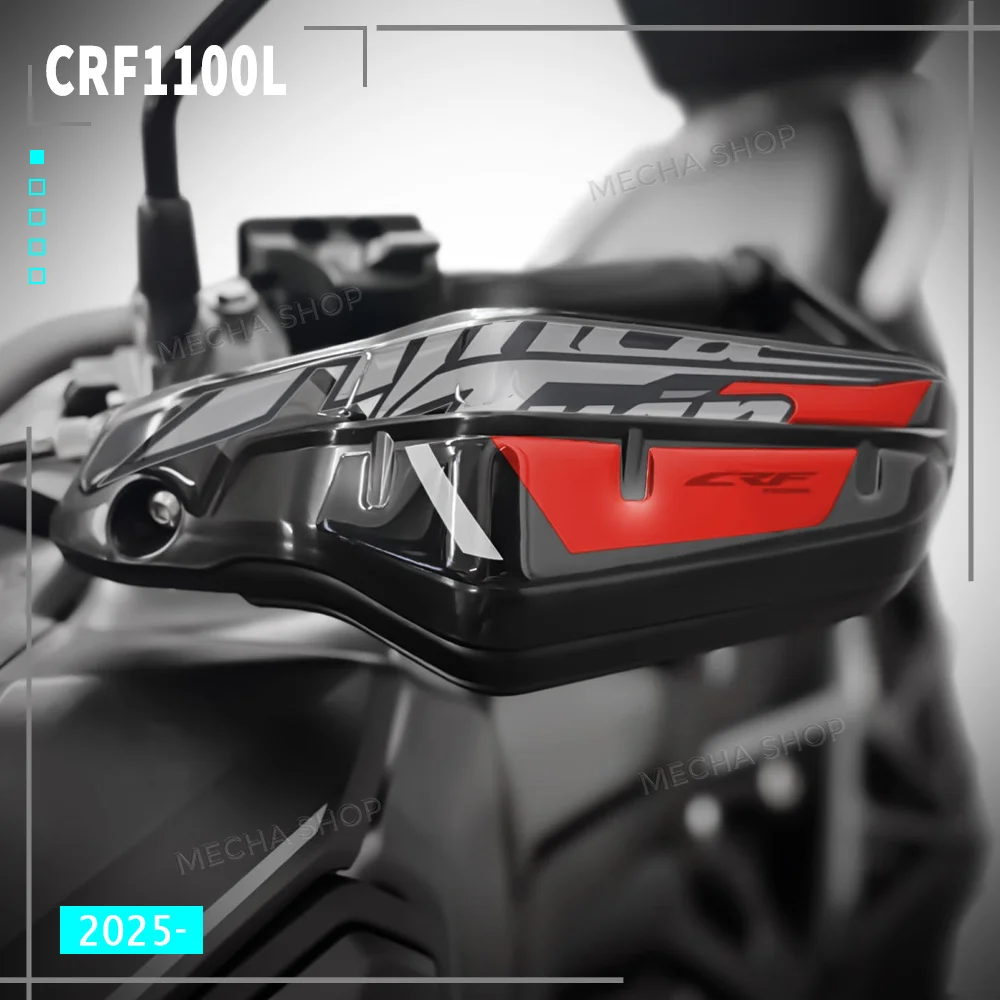 For Africa Twin CRF1100L CRF 1100L CRF 1100 L ADV Motorcycle Handguard Shield Stickers Hand Guard 3D Decals Sticker Kit