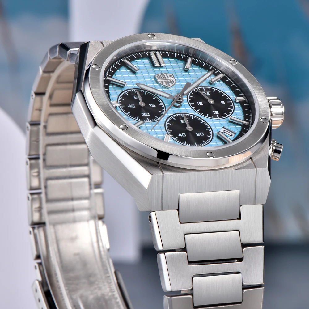 2026 New RollsTimi Men's Watches Top Luxury Quartz Watch For Men Chronograph Waterproof AR Sapphire Luminous Sports Man Gift Clock