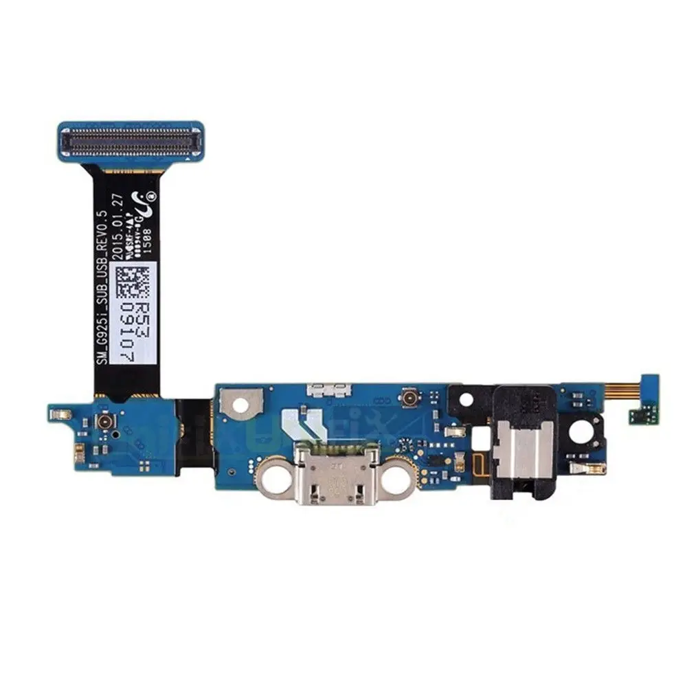 For Samsung Galaxy S6 edge SM-G925i G925F G925A G925T G925V G925P G9250 USB Charger Charging Connector Dock Port Flex Cable