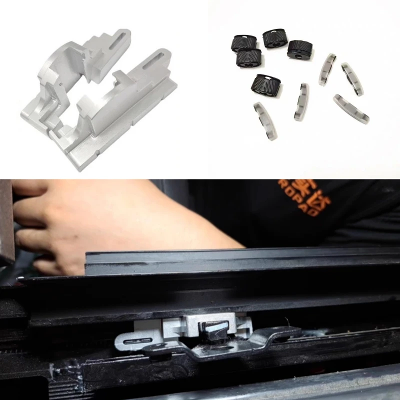 

For Jeep Renegade 2015-2021Sunroof Bracket Slider Buckle Rail Sleeve 77368445 77368446 Sunroof Repair Kit