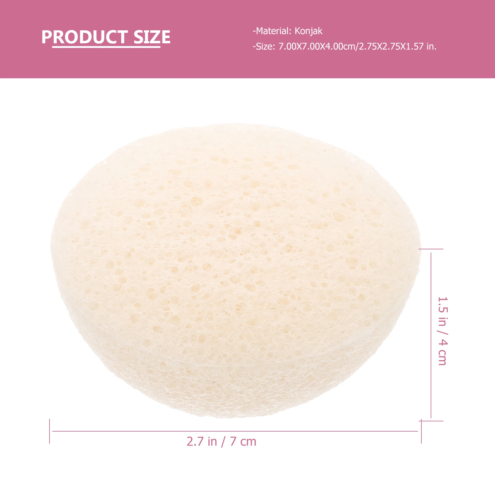 

Facial Makeup Sponge Face Cleansing Tool Exfoliating Sponge Pads Sensitive Skin Deep Cleansing Daily Use Gift Idea For