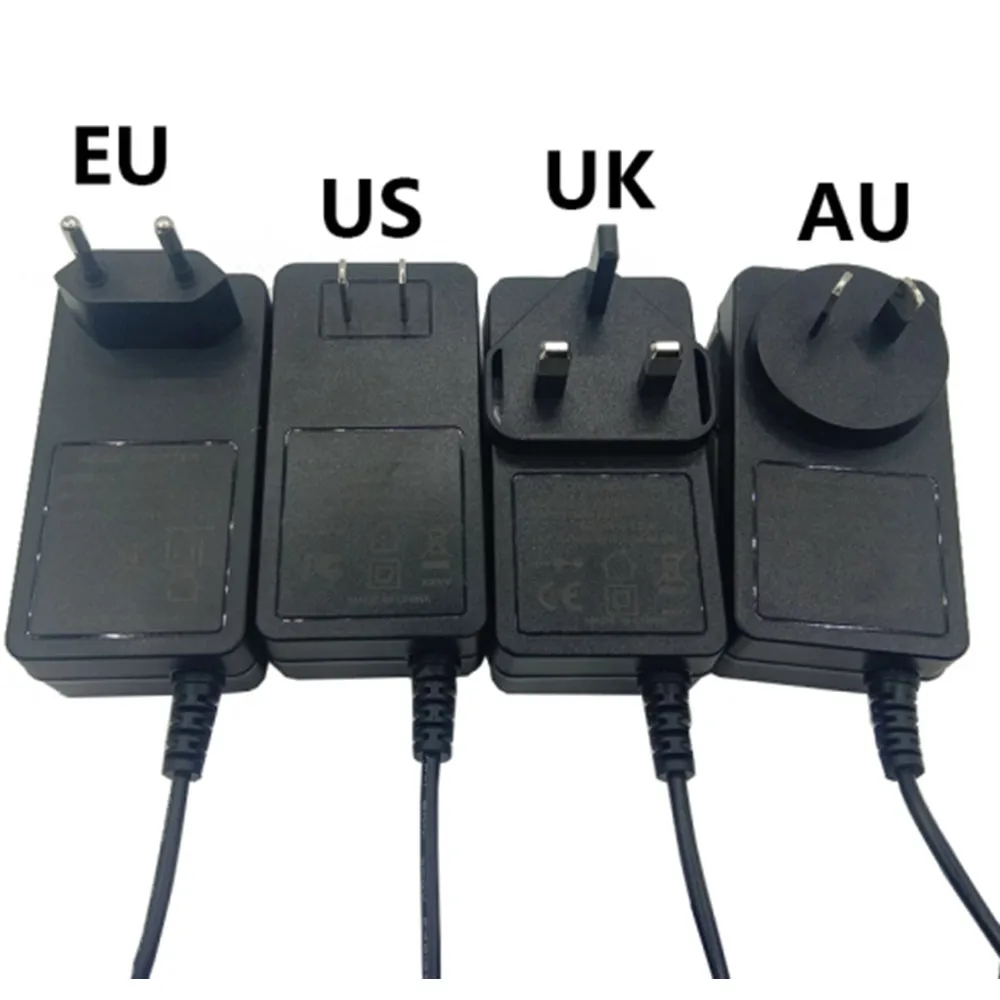 Adaptador de fuente de alimentación eléctrica, convertidor de cargador, 5V, 6V, 7V, 9V, 12V, 24V, 0.5a, 1.5a, 1A, 2A, 2.5a, 3A, 3.5a, 4A, 5A, 6A