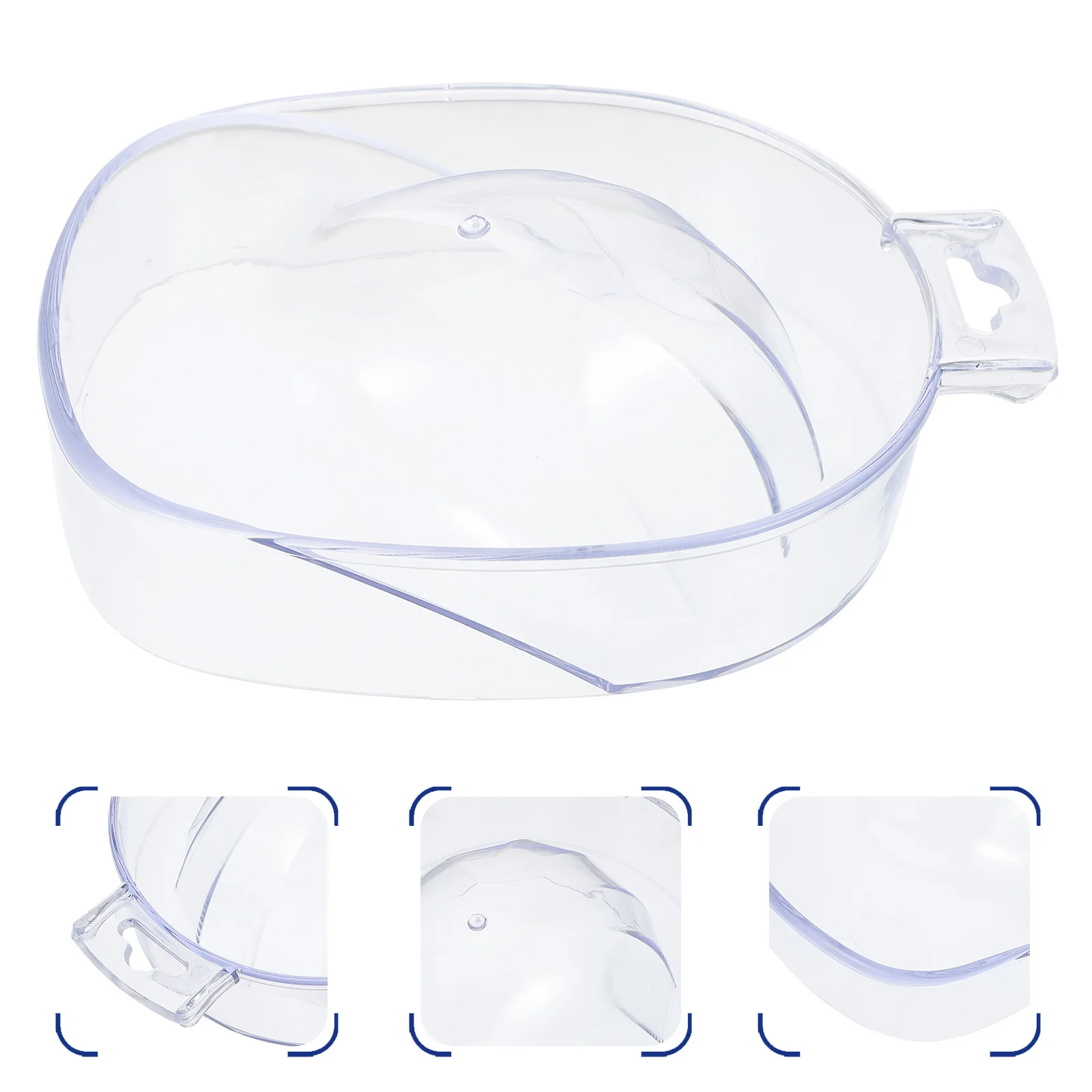 อ่างแช่เล็บสำหรับทำเล็บ ไม่ทำลายผิว เป็นมิตรกับผิว สำหรับการถอดเล็บปลอม ใช้ในบ้านหรือร้านเสริมสวย เหมาะสำหรับเป็นของขวัญ