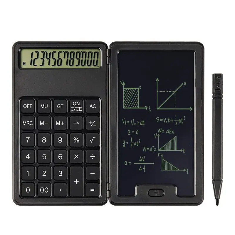 

5,5-дюймовый электронный калькулятор с научной функцией, блокнот для рукописного ввода