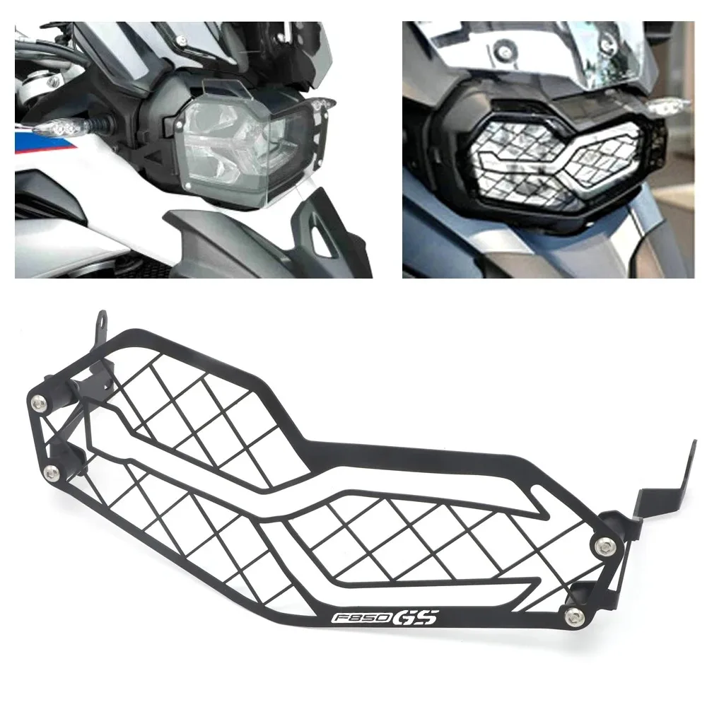 For BMW F850GS F850 F750 GS F750GS F 750 GS 2018 - 2022 Motorcycle Headlight Guard Grille Grill Cover Protector CNC Aluminum PVC