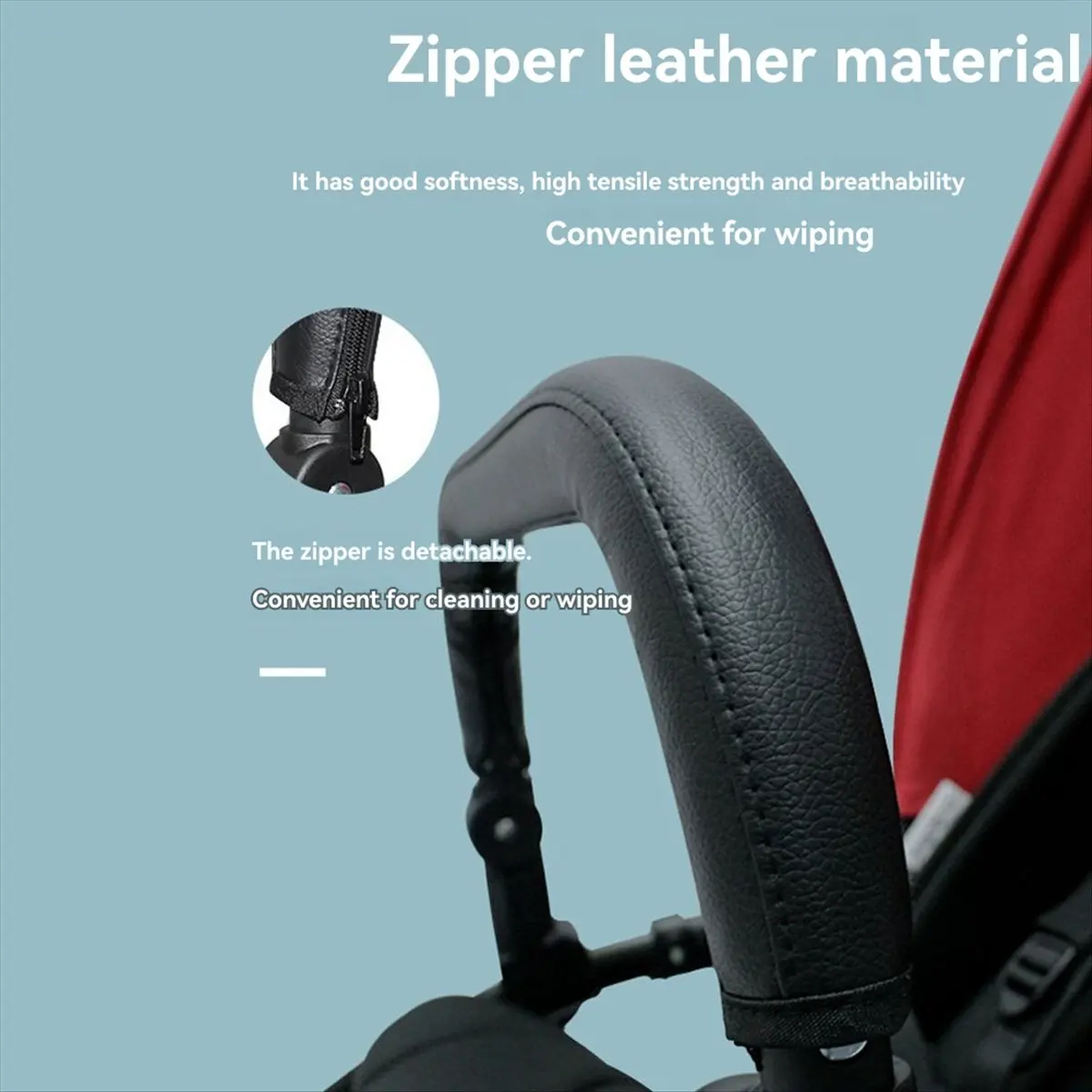 Stroller Bumper Bar Universal Armrest Stroller Accessories Adjustable Handlebar Baby Pushchair Middle Armrest