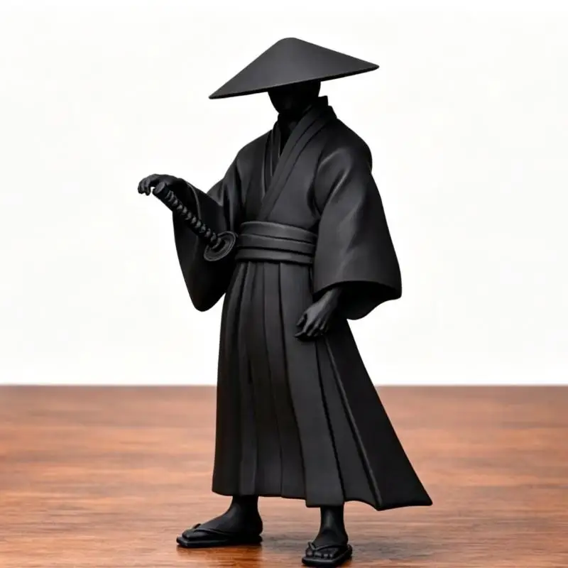 Mini Chinese Swordsman Figure Exquisite Ancient Car Statue Ornament Cartoon Swordsman Miniatures Interior Decor