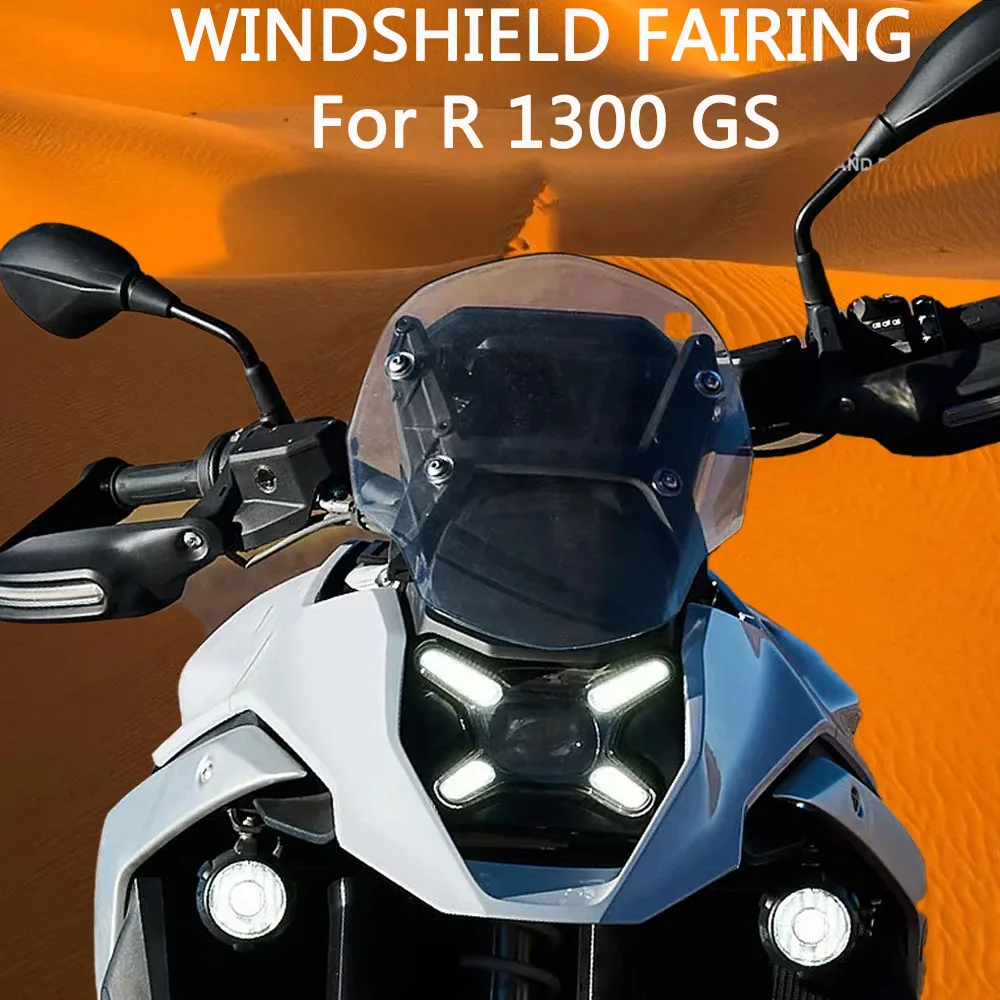 

2023 2024 2025 R1300GS Windscreen Windshield For BMW R1300gs R 1300 GS Motorcycle Accessories Wind Deflectors Adjustable