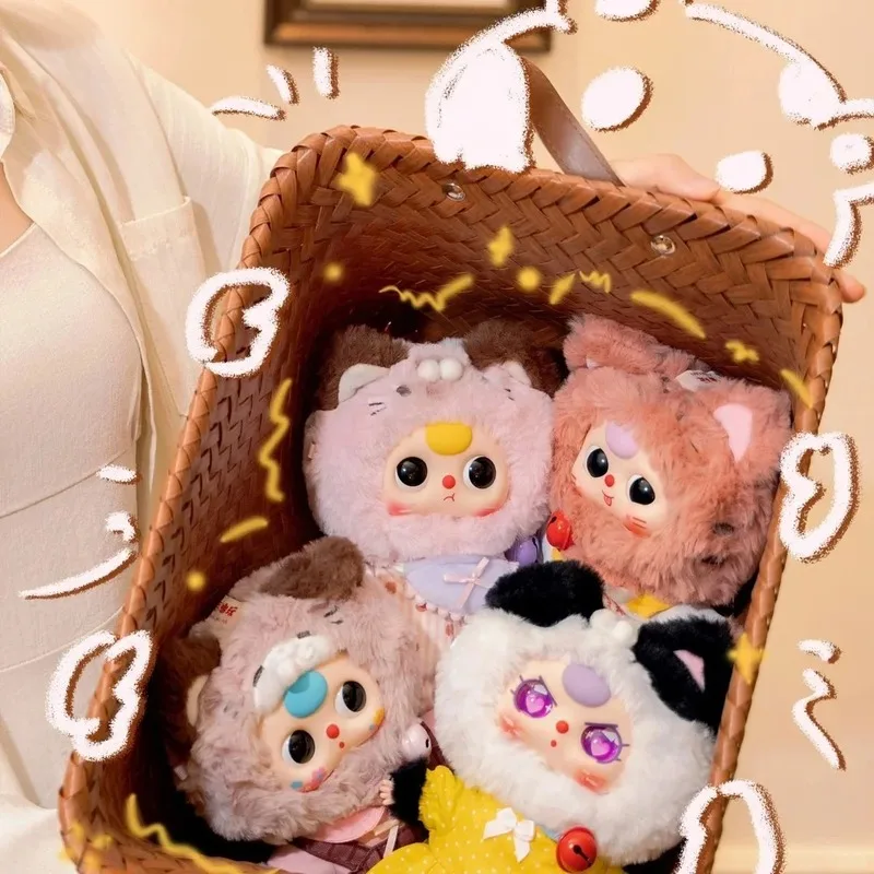 ของแท้เด็กสามกล่องตาบอดแมวตู้เสื้อผ้า Series Kawaii รูปตุ๊กตากระเป๋าจี้ตกแต่งคอลเลกชันเครื่องประดับของเล่นคริสต์มาสของขวัญ