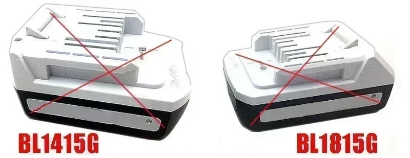 Batteriegehäuse-Adapter-Konverter USB-Ladegerät für Milwaukee für Dewalt 18V Li-Ionen-Akku für Makita 18V Elektrowerkzeuge BCL180 BL1830 – Detail 4