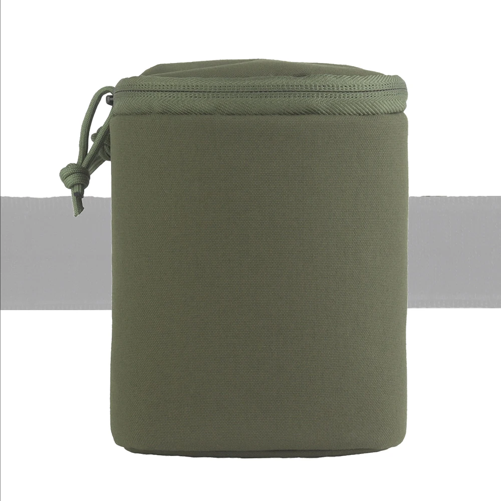 Tactical Night Vision Goggle Storage Pouch NVG Protective Bag Hunting MINI Telescope MOLLE Pack Built-in Battery Bag Shock Paded