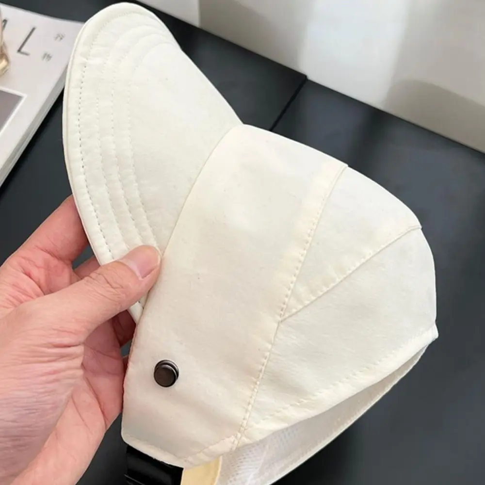 ピークキャップ 調節可能なキャップ 野球帽 サンバイザー帽子 日焼け防止 サンハット 空のシルクハット 通気性のある漁師の帽子 屋外