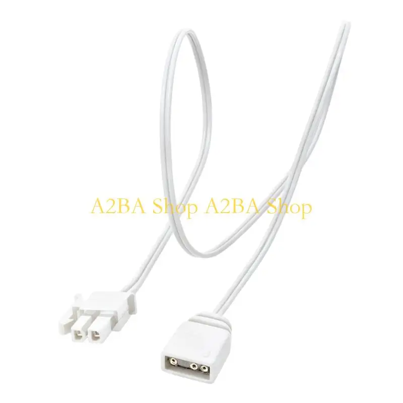 A2BA Premium PVC ARGB Light Syncs Extension Wire for ROG Power Supply 50Cm RGBs Lighting