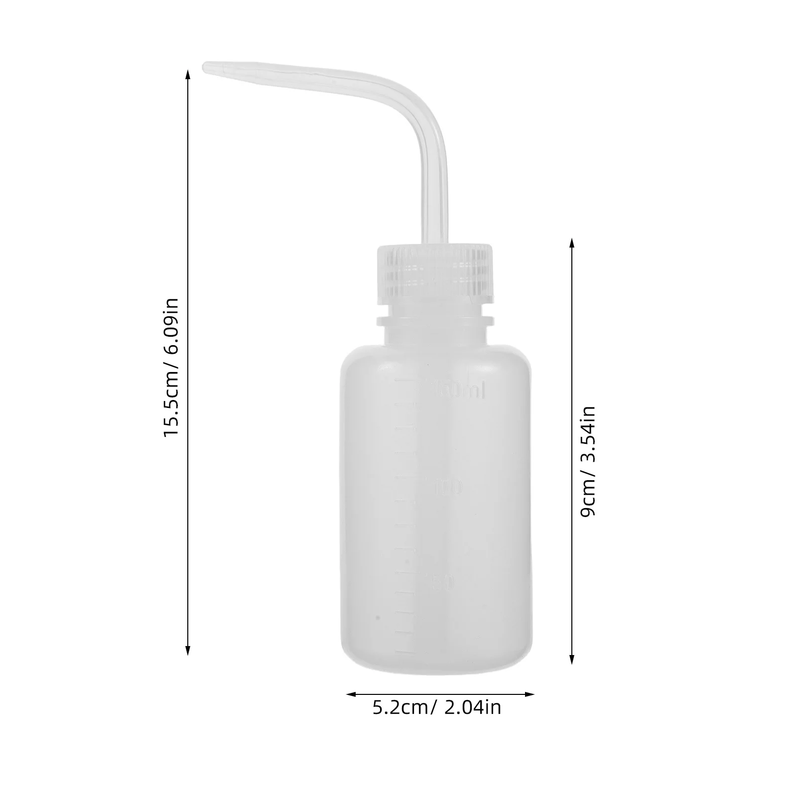 2 قطعة 150 مللي زجاجات ضغط لمختبر تنظيف رمش ملحقات الوشم لوازم البلاستيك زجاجات ضغط زجاجة رذاذ للتنظيف #4