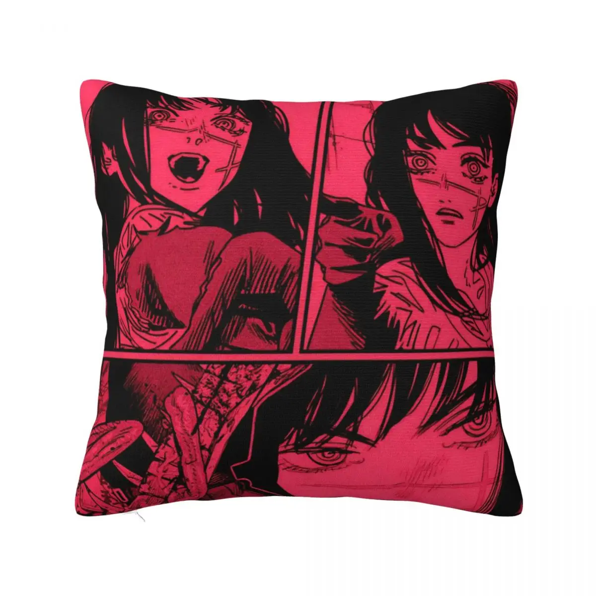 Yoru Chainsaw Man War Devil Square Pillowcases Sofa Japanese Manga Cushion Cover Funny Pillow Cover 40*40