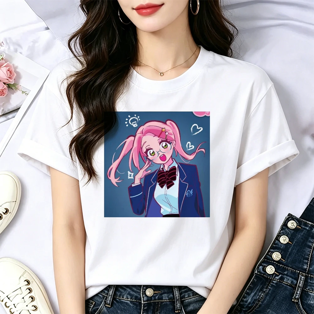 Alien Stage shirt teen Retro goth cute emo grunge top tees streetwear funny vintage emo summer