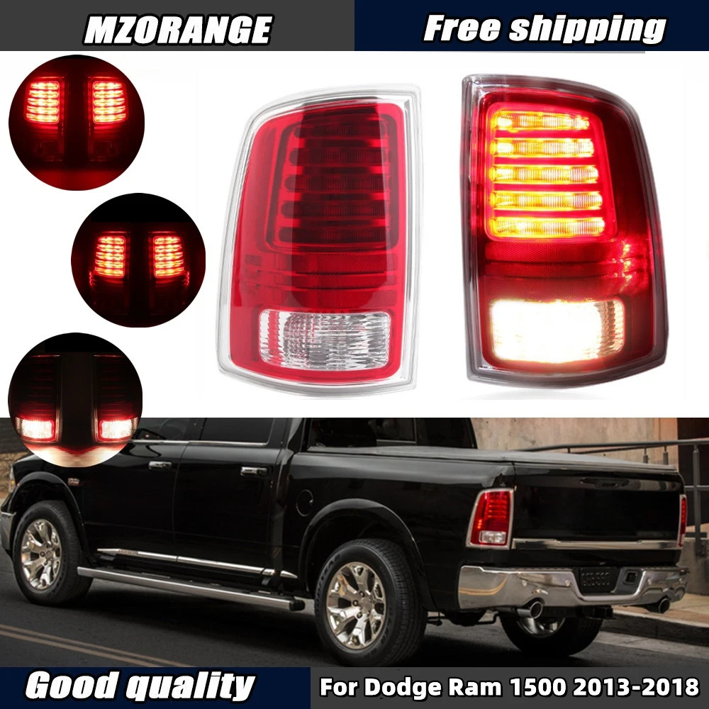 

1 PC Left/Right Rear Tail Light for Dodge Ram 1500 2500 3500 2013-2018 Turn Signal Light Stop Brake Lamp Driving Lamp