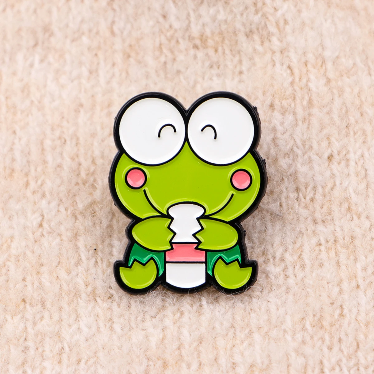 لطيف الكرتون القطط المينا دبابيس مضحك الحيوانات الضفدع بروش التلبيب شارة بدبوس على ظهره الملابس والاكسسوارات هدايا مجوهرات الأزياء #2