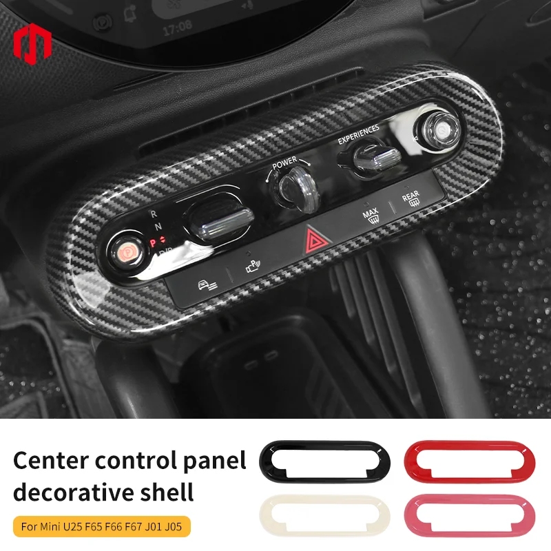 

Car Central Control Knob Panel Shell For BMW MINI Cooper E/SE J01 J05 U25 F65 F66 F67 Countryman Car Interior Decoration Cover