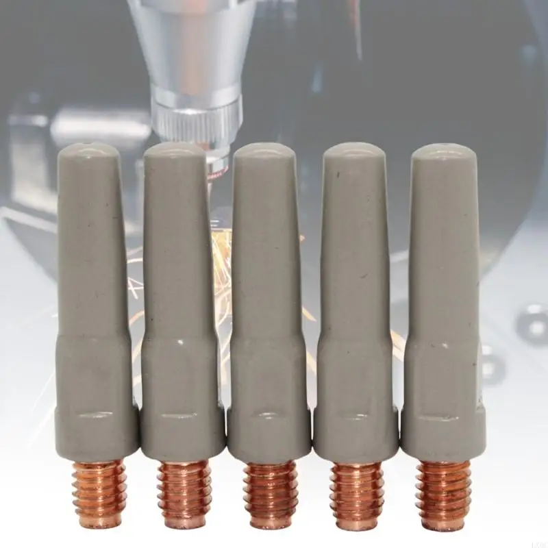 5pcs 25mm Length Conductive Nozzles Suitable For Spots Welding With Extended Lifespans Improved Control In Welding Tasks