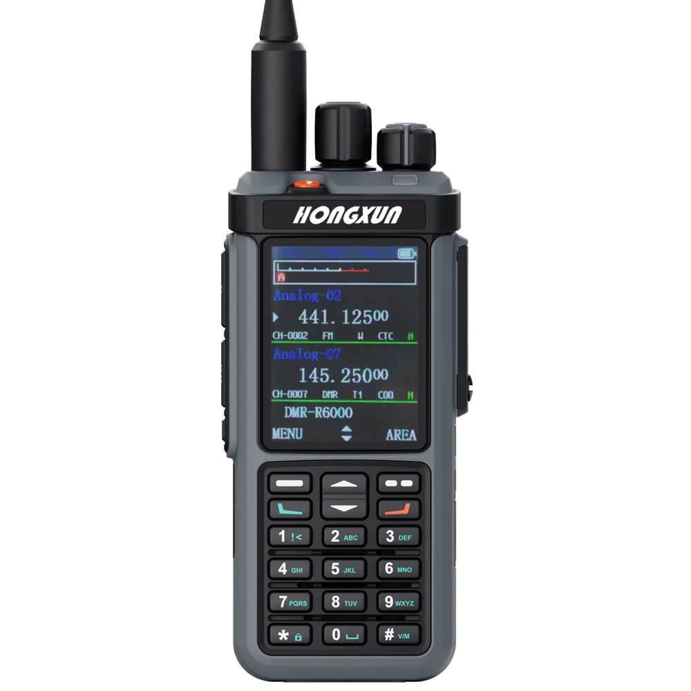 HONGXUN DP4801 DMR Digital Handheld Portable Walkie-Talkie  Full Keyboard 10W Output Power Explosion-Proof Intercom Long Range