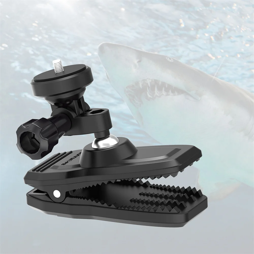 Réinitialisation de sac à dos magnétique à rotation résistante à 360 °, DJI Action 4/3, Gopro 12, 11, 10/9, Insta360 Bery, Go 3S, accessoire de caméra d'action