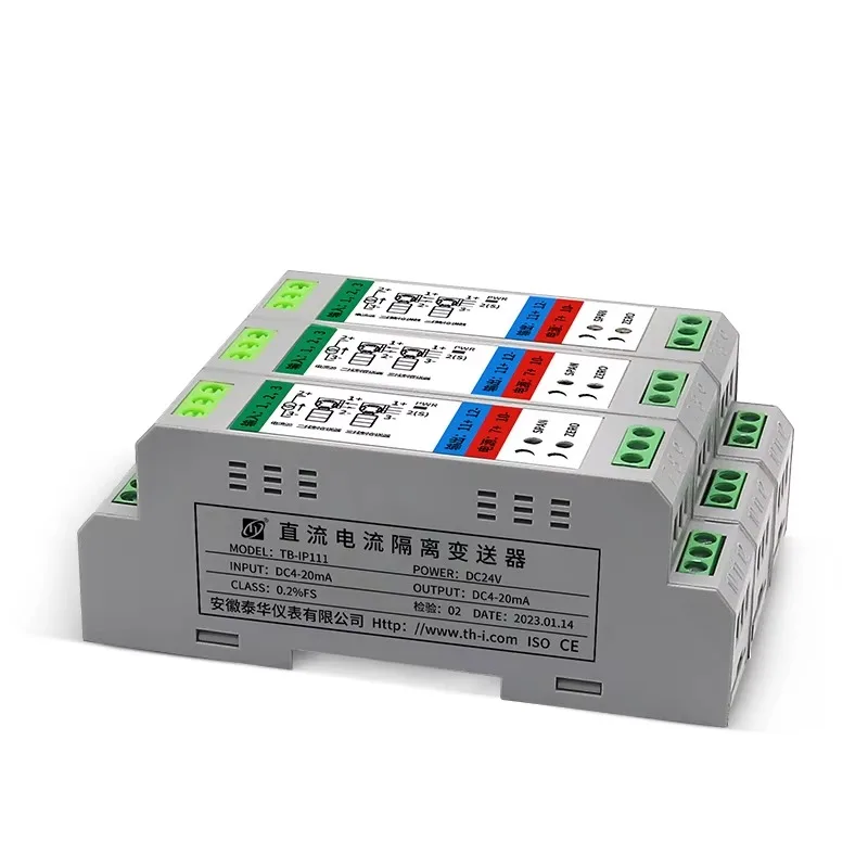 High Accuracy Frequency Isolator Converter 1 1 PLC/DCS Input 4-20mA/0-5V Output DC24V 35mm DIN Rail Mount for TB-F Industrial
