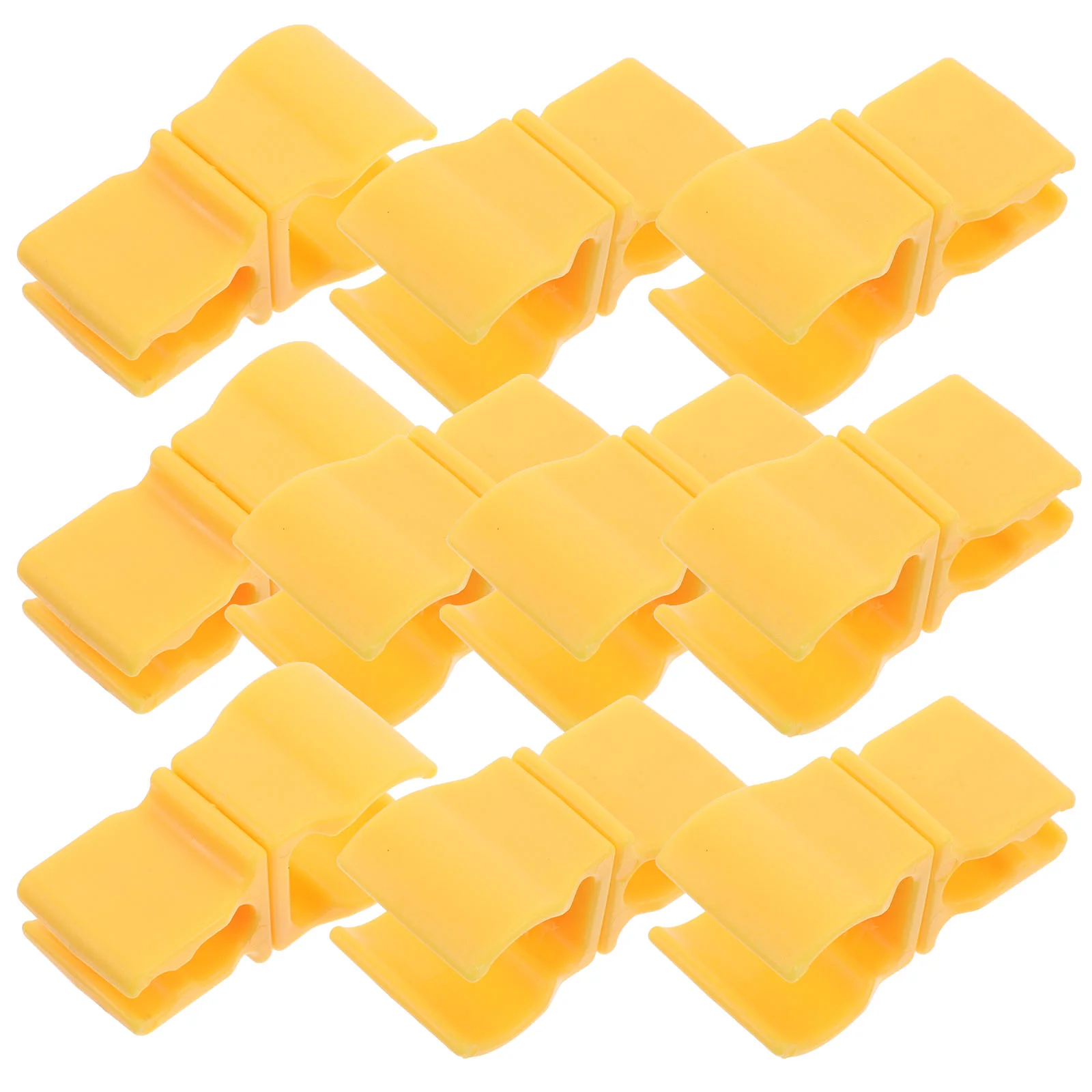 10 Pcs Football Buckle Floor Dots for Classroom Spot Markers Flag Poles Outdoor Sport Rubber