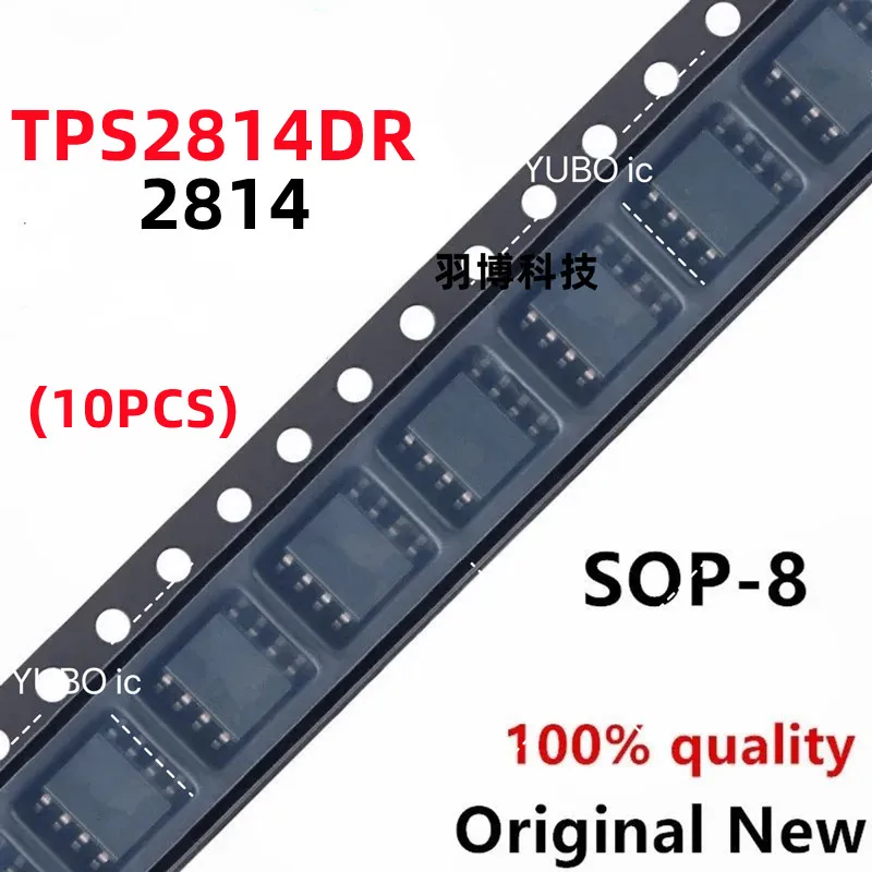 (10piece)100% New TPS2814DR TPS2814 2814 sop-8 Chipset