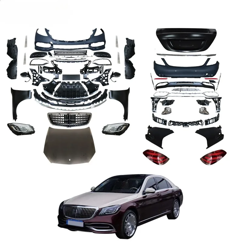PP material large surround is suitable for W221 08-13 upgrade S class