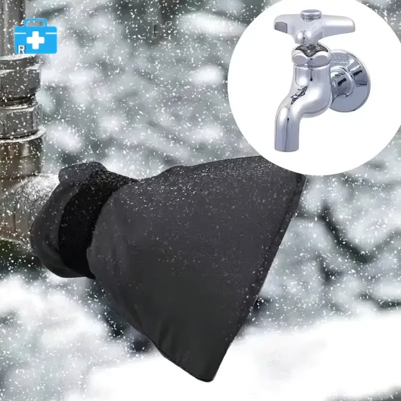 Winter Antifreeze Outdoor Faucet Cover Outdoor Garden Reusable Waterproof Insulated Faucet Cover (2 Packs)