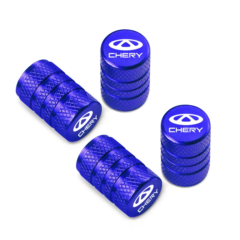 Car Wheel Tire Valve Caps Tyre Stem Covers Airdust Waterproof For CHERY TIGGO 3 4 5 7 PRO 8 Car Accessories