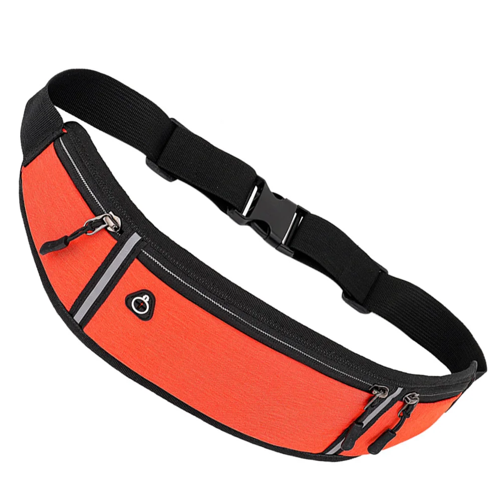 Waterproof Waist Oxford Fabric Multi-Compartment Chest Bag for Men Women Outdoor Fitness Phone Storage