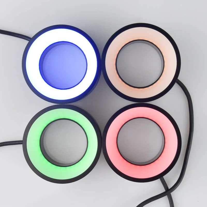 RIF8860 Circular Shadowless Light: High-Uniformity, Brightness for Machine Vision & Product Detection