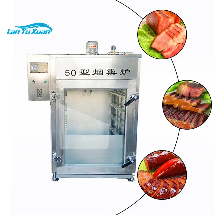 Bbq Commercial Smoking Oven Smoked Drying Salmon Meats Smoked Fish Oven