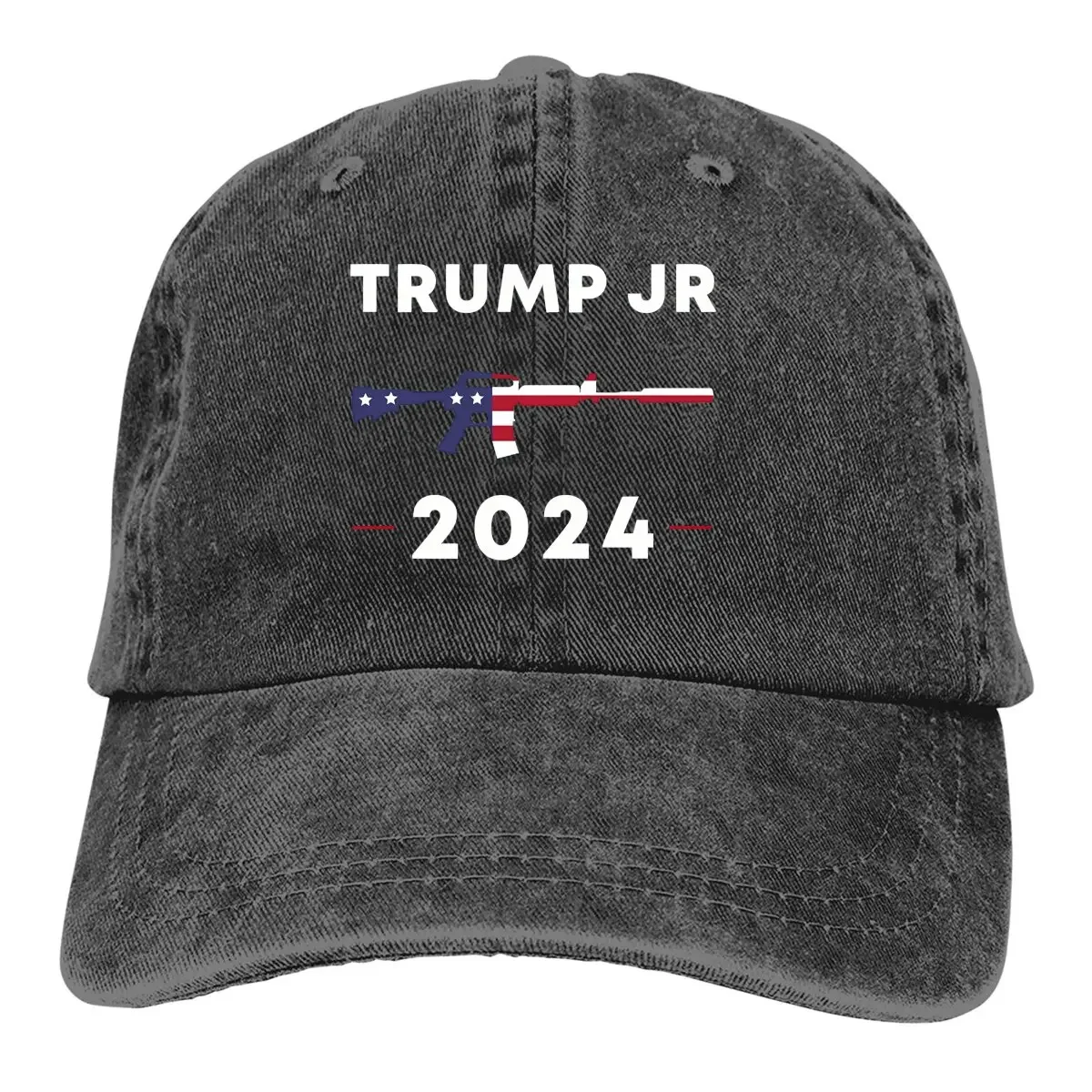 Washed Men's Baseball Cap JR AR-15 Trucker Snapback Caps Dad Hat American Flag Trump 2024 Golf Hats Cowboy