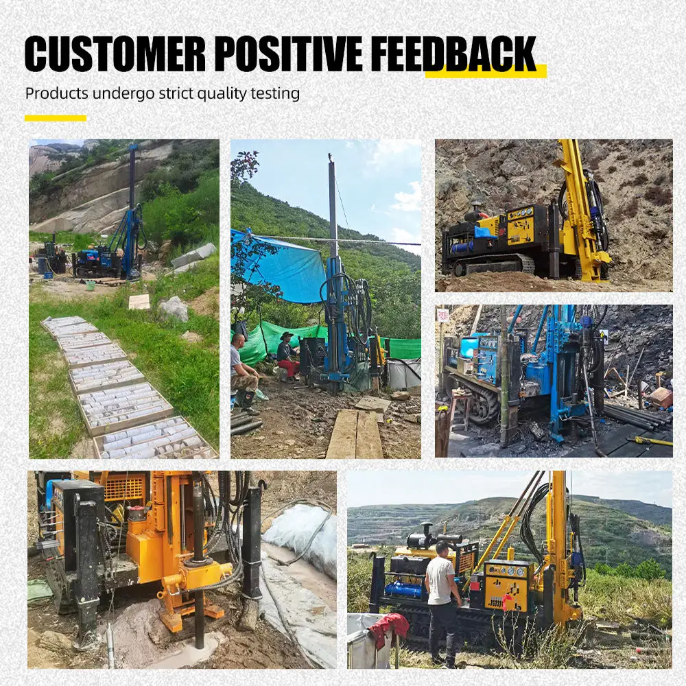 Mining Core Drilling Rig for Sale, Full Hydraulic Tracked Wireline Coring Rig Hard Rock Core Sampling Equipment for Mine Site