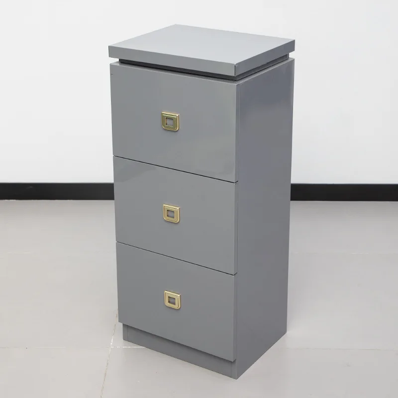 Hairdresser products Trolley cabinet with drawer lockers can be moved