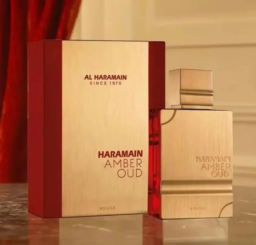 

Al Haramain Perfumes Amber Rouge Oud Edition Fragrance 120 мл Extrait Parfum Golden Bleu Одеколонный спрей длительный срок службы