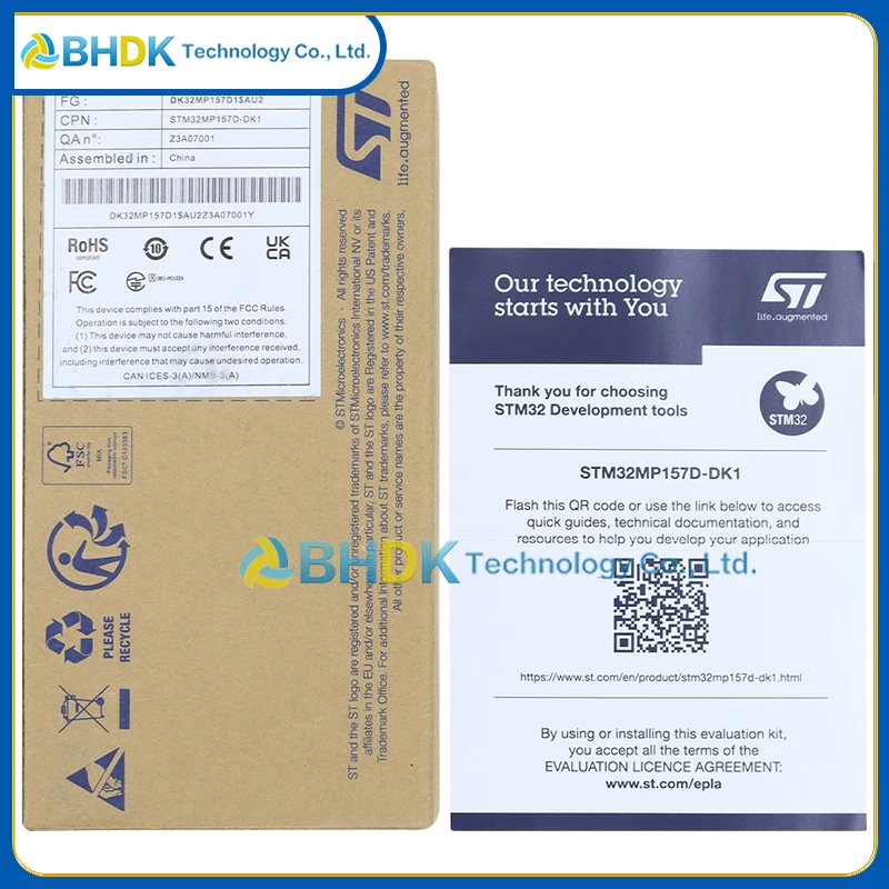 FOR ST STM32MP157D-DK1 Board STM32MP157D Dual Cortex-A7 800MHz Cortex-M4 DDR3L Ethernet Linux MPU