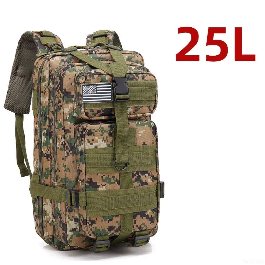 25L/50L 1000D Nylon Waterdichte Trekking Vissen Jacht Tas Rugzak Outdoor Rugzakken Tactische Sport Camping Wandelen
