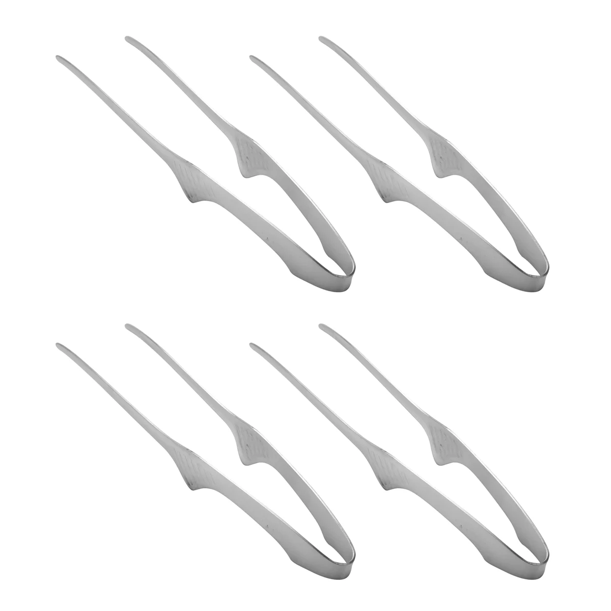 เกาหลีและญี่ปุ่นแหนบบาร์บีคิว Self-Standing แหนบย่างลื่นอุปกรณ์ทําอาหารแหนบสแตนเลสร้อน